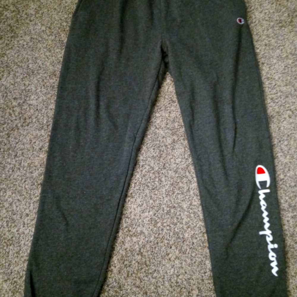 CHAMPION SWEATPANTS NWT DARK GREY SZ XL